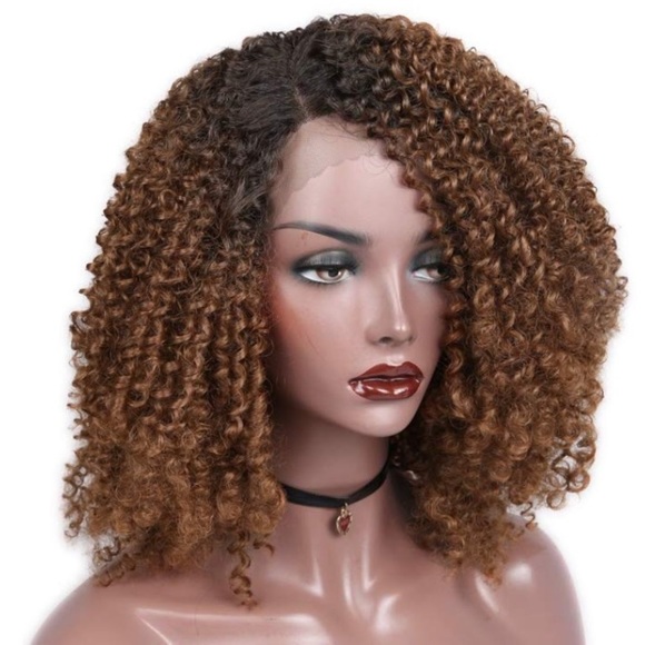 Accessories - 🖤 Pamela BROWN  #2 KINKY CURLY LACE FRONT WIG